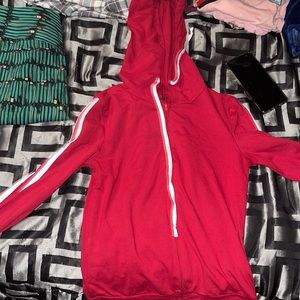 Size S, red jacket